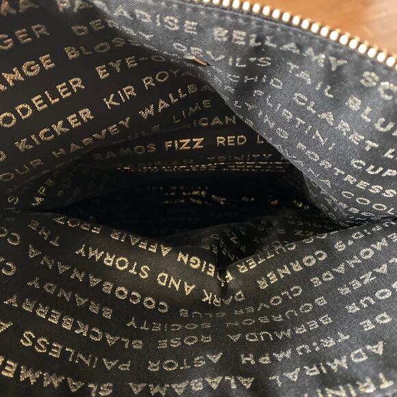 Kate Spade Black/Brown Faux Fox fur and Leather Belles Clutch - Picture 10 of 12